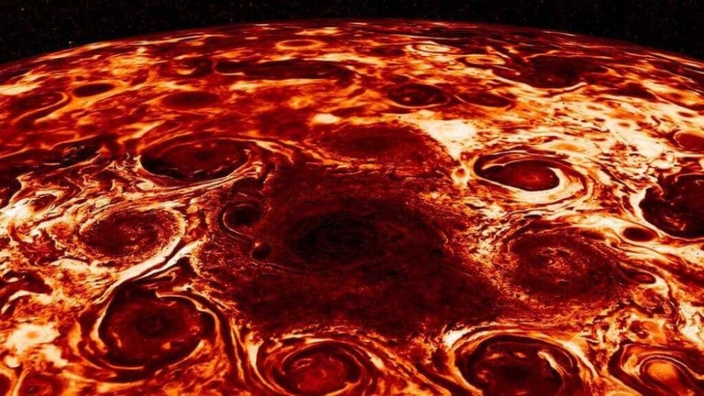 NASA divulga novas fotos incríveis de Júpiter