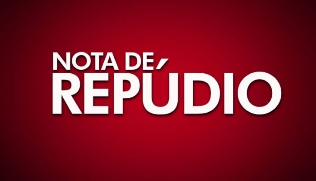 Nota de repúdio