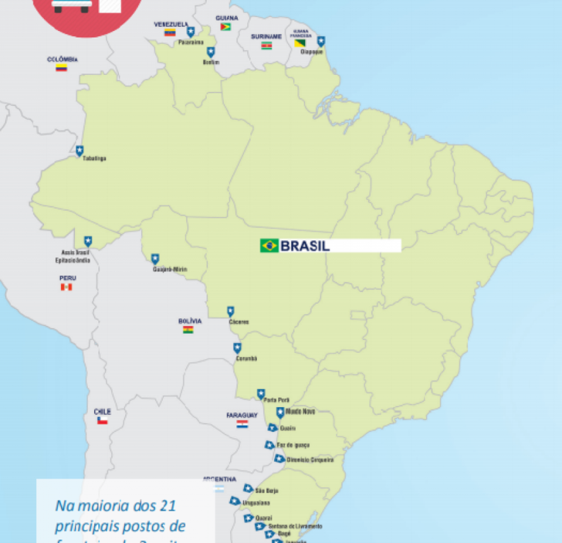 Portaria da Receita Federal reduz o controle aduaneiro em Guajará-Mirim e em aeroportos de Fronteira