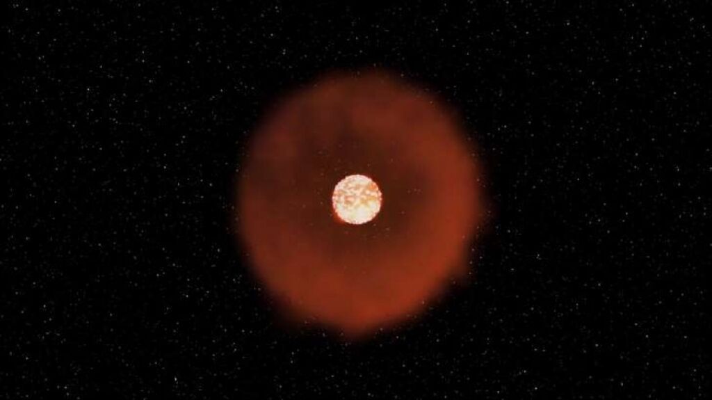 Tipo raro de supernova extingue estrela em velocidade inédita