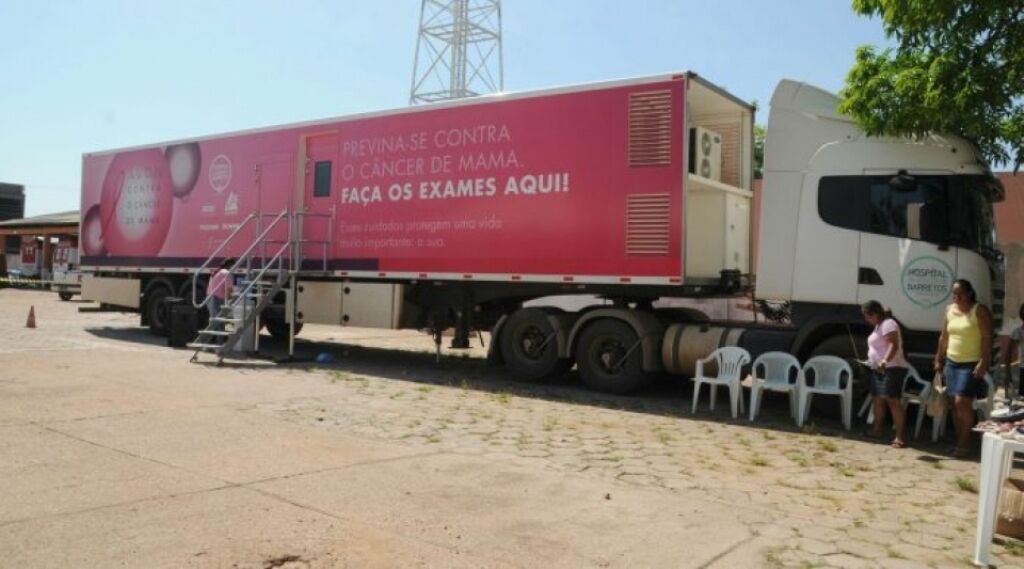 Agendamento para exames na carreta do Hospital do Amor podem ser feitos até 16/04