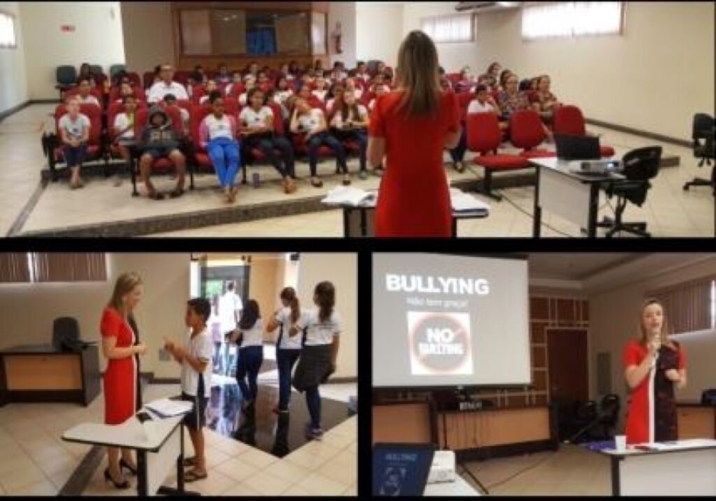‘Bullying não tem graça’ é tema de palestra do MP a alunos da rede pública de Espigão
