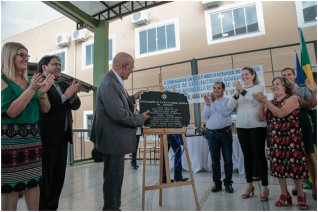 EDUCAÇÃO: Governo inaugura escola Nossa Senhora do Amparo em Porto Velho