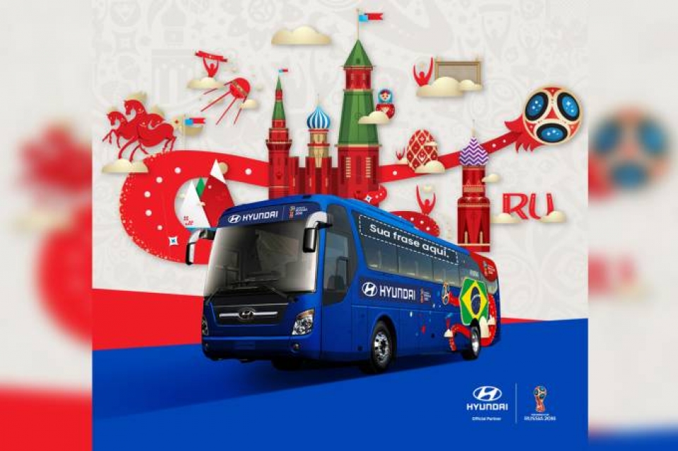 Copa do Mundo: frase do ônibus da seleção brasileira é definida