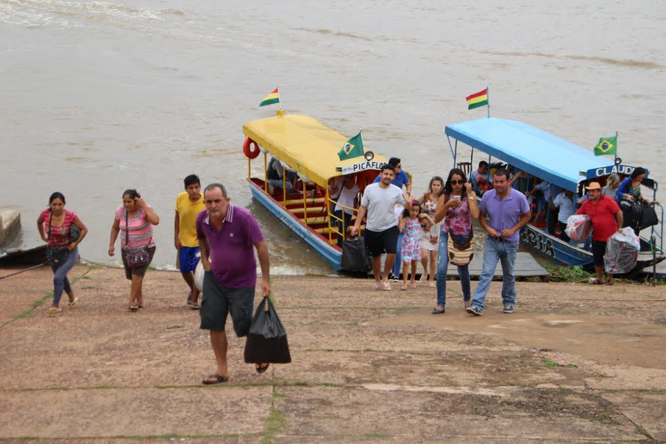 Fluxo turístico cai 30% no Rio Mamoré, na fronteira de Guajará-Mirim com a Bolívia Diminuição das