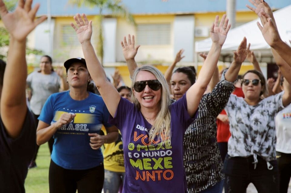 Prefeito e primeira-dama fazem a abertura do Dia do Desafio