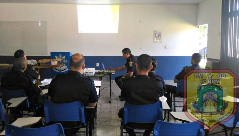 Policiais Militares do 3º BPM participam de instrução sobre eleições municipais em Vilhena