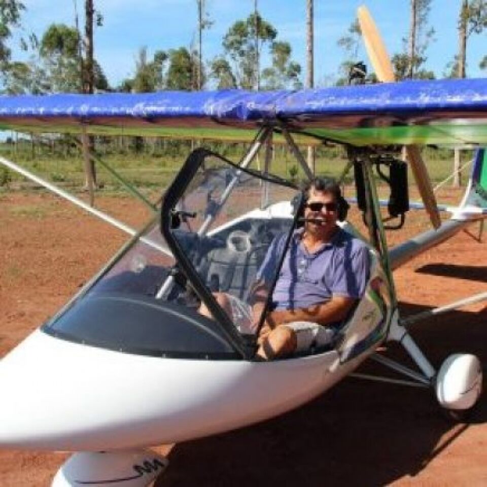 Acidente aéreo com Ultraleve em Pimenta Bueno arranca braço de piloto de 57 anos