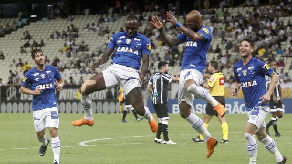 Cruzeiro emplaca 3ª vitória seguida, chega à vice-liderança do Brasileiro e deixa Ceará na lanterna