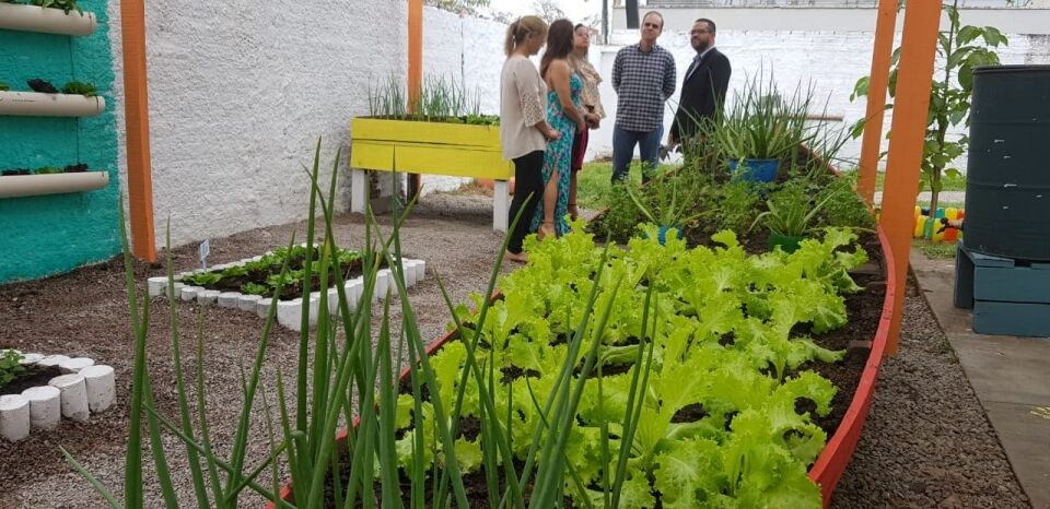 Prefeitura lança projeto de hortas sustentáveis em escolas do Município em alusão ao Dia do Meio Ambiente