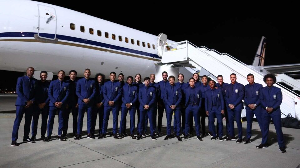 Brasil já está na Rússia para a Copa do Mundo e tem folga nesta segunda