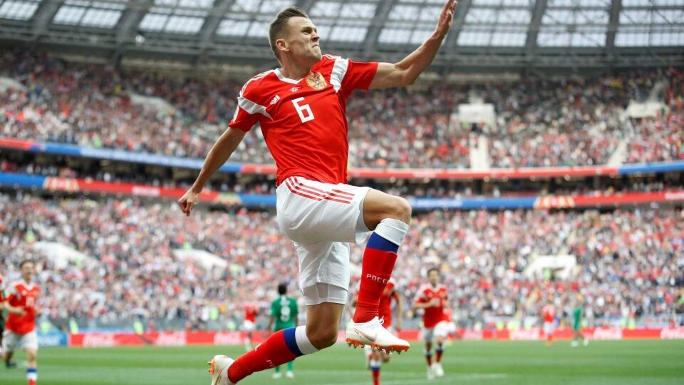 Rússia aplica maior goleada em estreia de Copa desde 1954