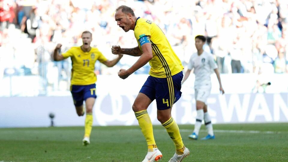 Com ajuda do VAR, Suécia vence a Coreia do Sul pelo Grupo F