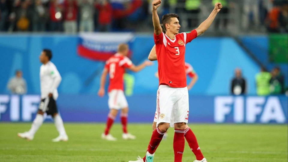 Rússia vence Egito por 3 x 1 e mantém primeiro lugar do Grupo A