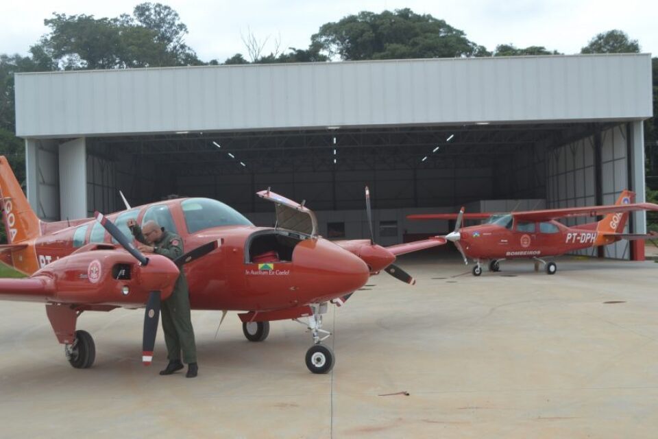 Grupamento de Operações Aéreas inaugura base em Porto Velho; o quarto avião veio dos Estados Unidos