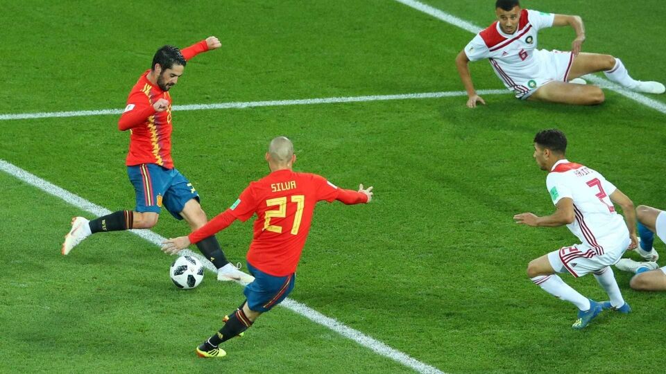 Espanha empata contra Marrocos; Portugal e Irã seguem no 0 a 0