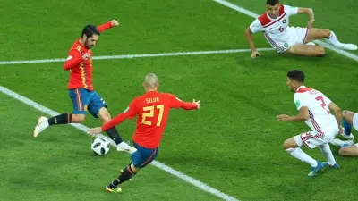 Espanha empata contra Marrocos; Portugal e Irã seguem no 0 a 0