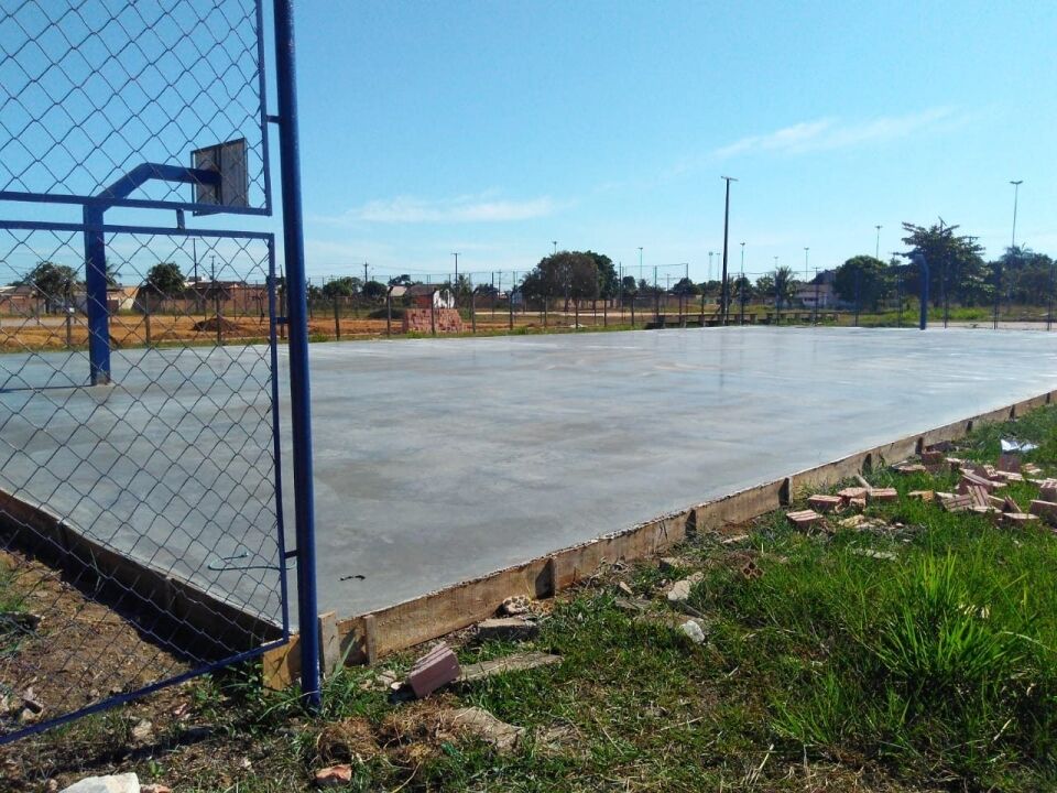 Revitalização do Cedel do bairro Ulisses Guimarães, em Porto Velho, é retomada para conclusão em 60 dias