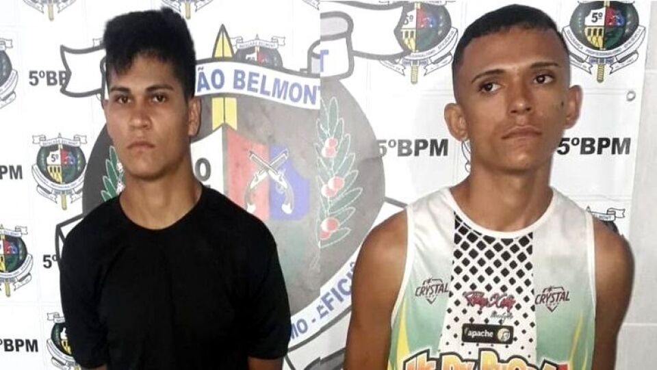 Dupla em "Blazer do CV" é presa armada indo roubar caminhonete