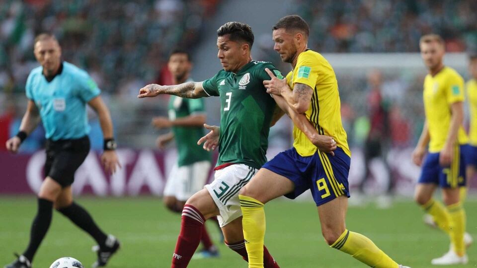 Suécia amplia contra o México e vai eliminando a Alemanha