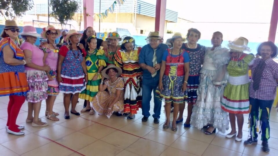 Centro de Convivência do Idoso de Porto Velho realiza a tradicional festa junina