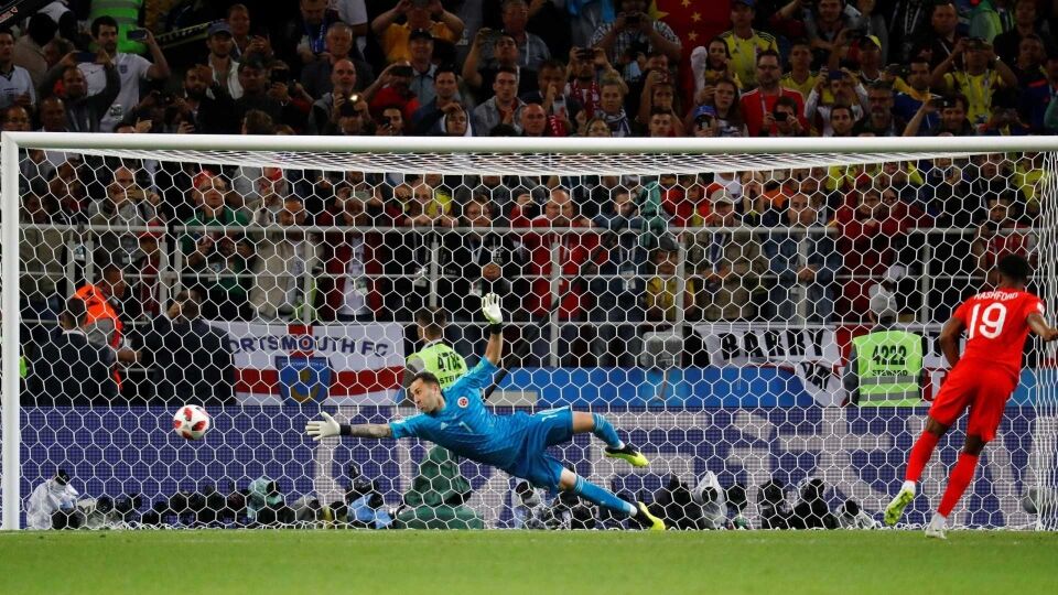 Pela primeira vez, Inglaterra vence disputa de pênaltis em uma Copa