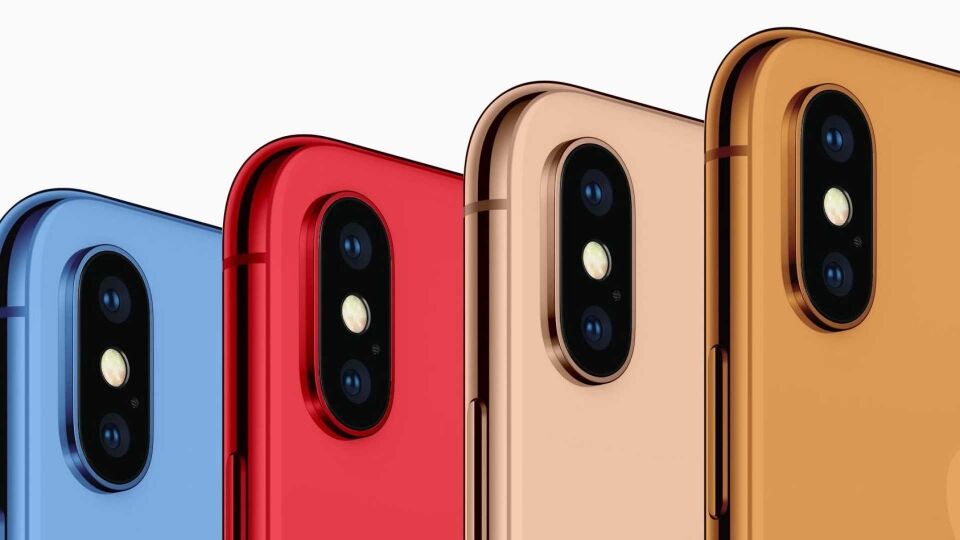 Azul, laranja e vermelho: conheça algumas das cores dos novos iPhones