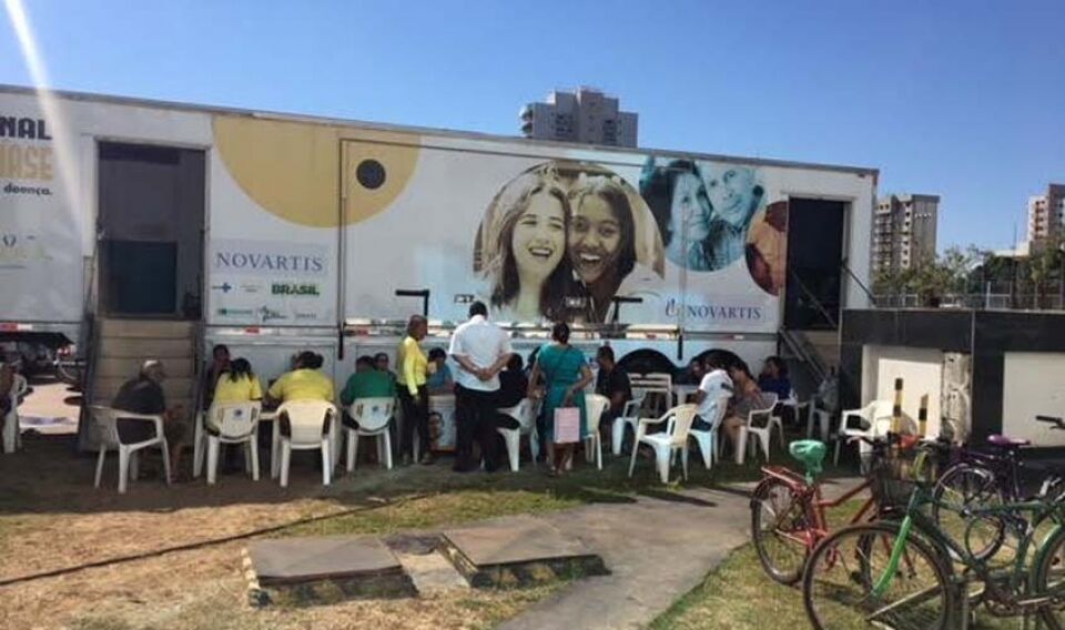 HODA HANS –A carreta da hanseníase já examinou 450 pessoas e vai dia 13 paraJacy-Paraná