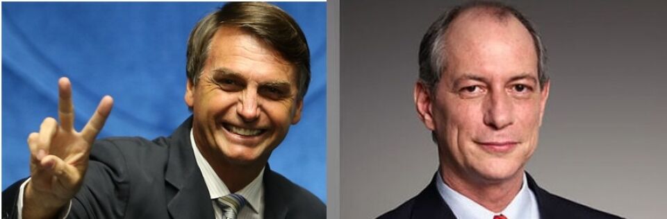 Pesquisa da Data Poder mostra Bolsonaro liderando e Ciro em 2º tomando lugar da Marina