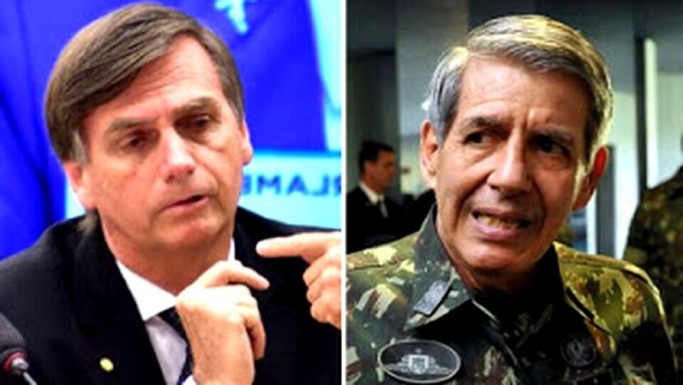 MILITAR: PRP rejeita aliança, e Bolsonaro não terá general como vice