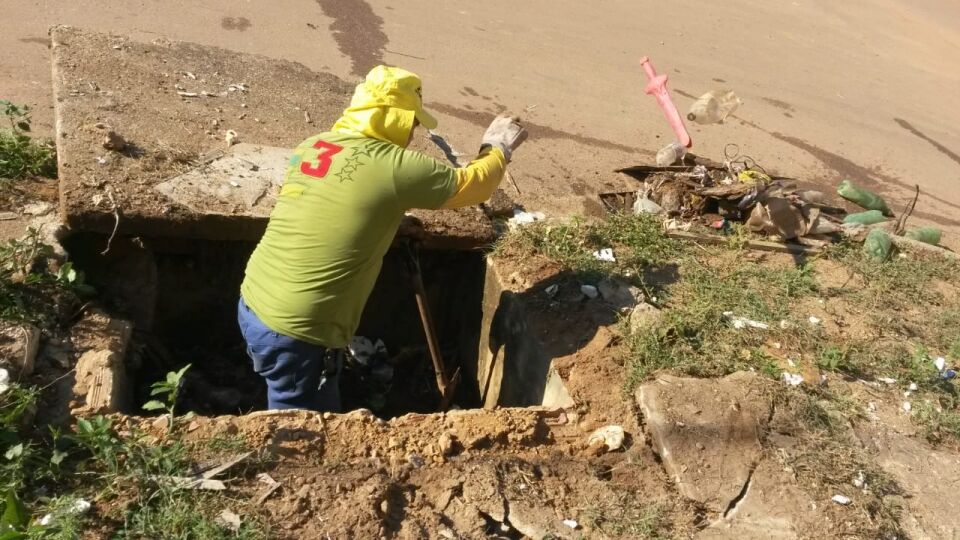 Equipe da Semusb faz intervenções no Bairro Cidade Nova