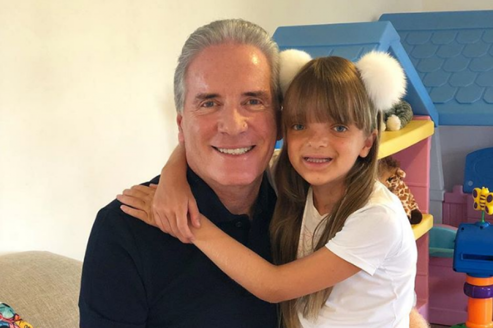 'Você é minha alegria', diz Justus ao celebrar 9 anos da filha Rafaella