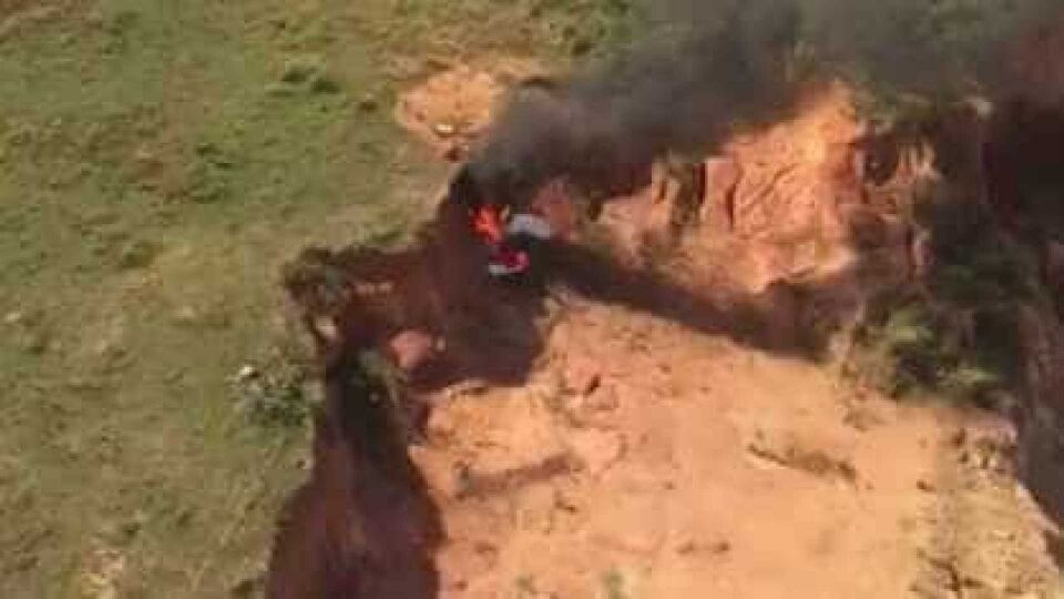 Ultraleve cai e deixa dois mortos na zona oeste do Rio