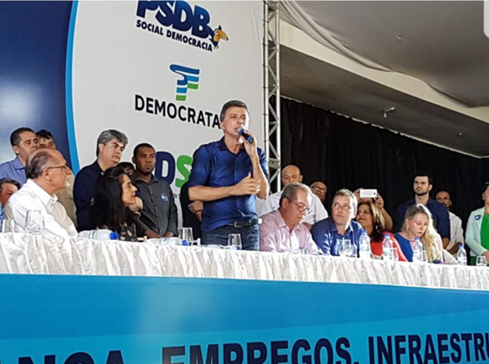 Pré-convenção lança Expedito ao governo e Rogério ao senado sob as bênçãos de Alckmin