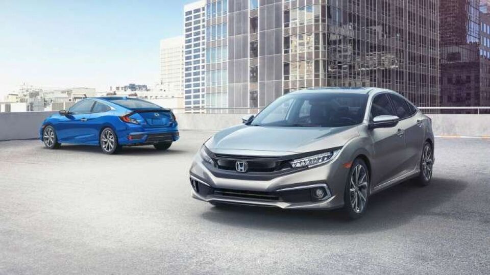 Honda Civic 2019 reestilizado é apresentado nos EUA