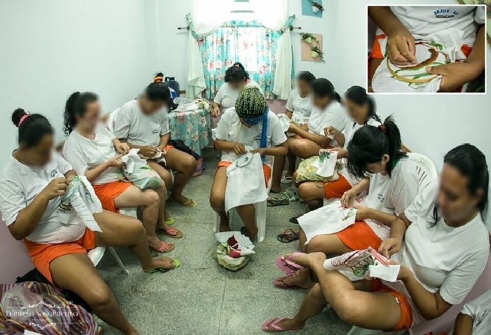 Bordados feitos por reeducandas de Rondônia farão parte de mostra no Rio de Janeiro