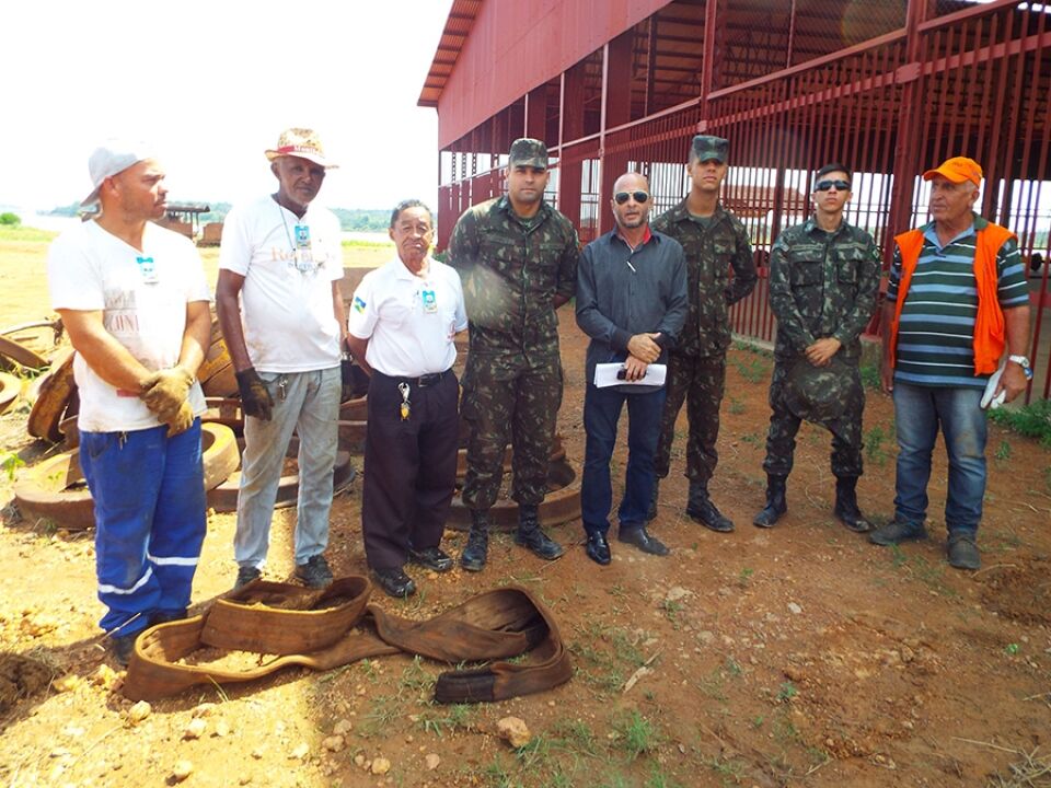 17ª BRIGADA E 5º BEC GARANTEM REMOÇÃO DE PEÇAS DAS LOCOMOTIVAS, TRENS E TRILHOS E PÕEM FIM A ROUBOS NA EFMM