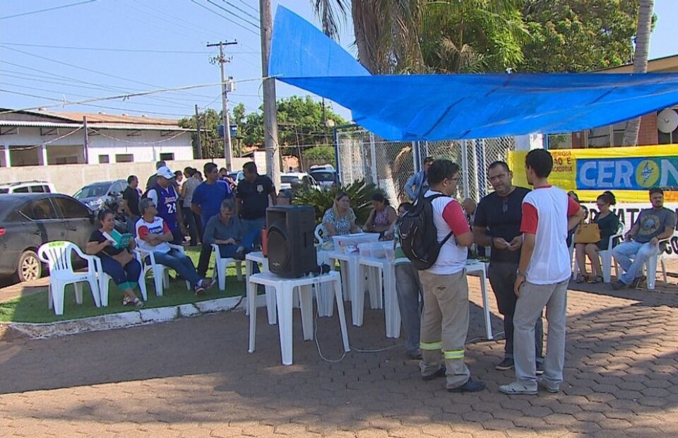Trabalhadores da Eletrobras paralisam atividades em Rondônia pelo segundo dia