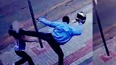 Homem é preso após agredir vizinha que voltava de festa