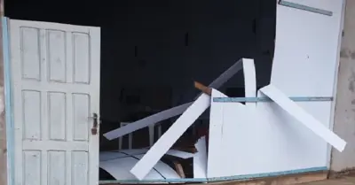 Ventania traz caos a cidade