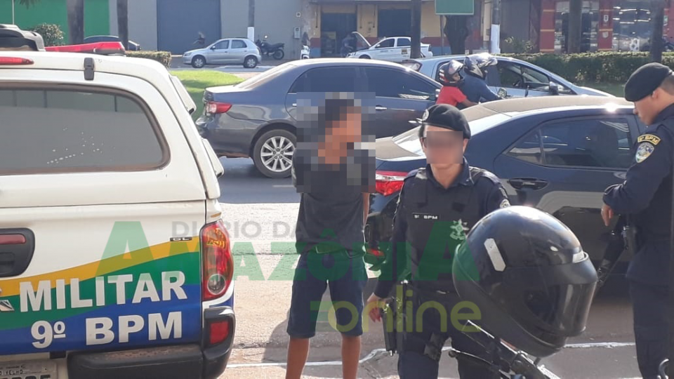 MENOR É APREENDIDO POR RECEPTAÇÃO NA CAPITAL