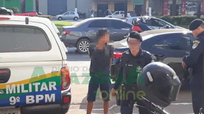 MENOR É APREENDIDO POR RECEPTAÇÃO NA CAPITAL