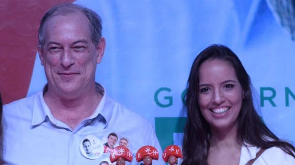 Mulher de Ciro passa mal após saber de ataque a Bolsonaro