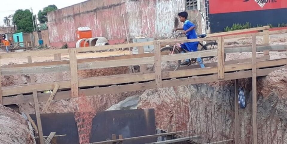 1ª fase da obra de drenagem da Mamoré deverá ficará pronta em 15 dias