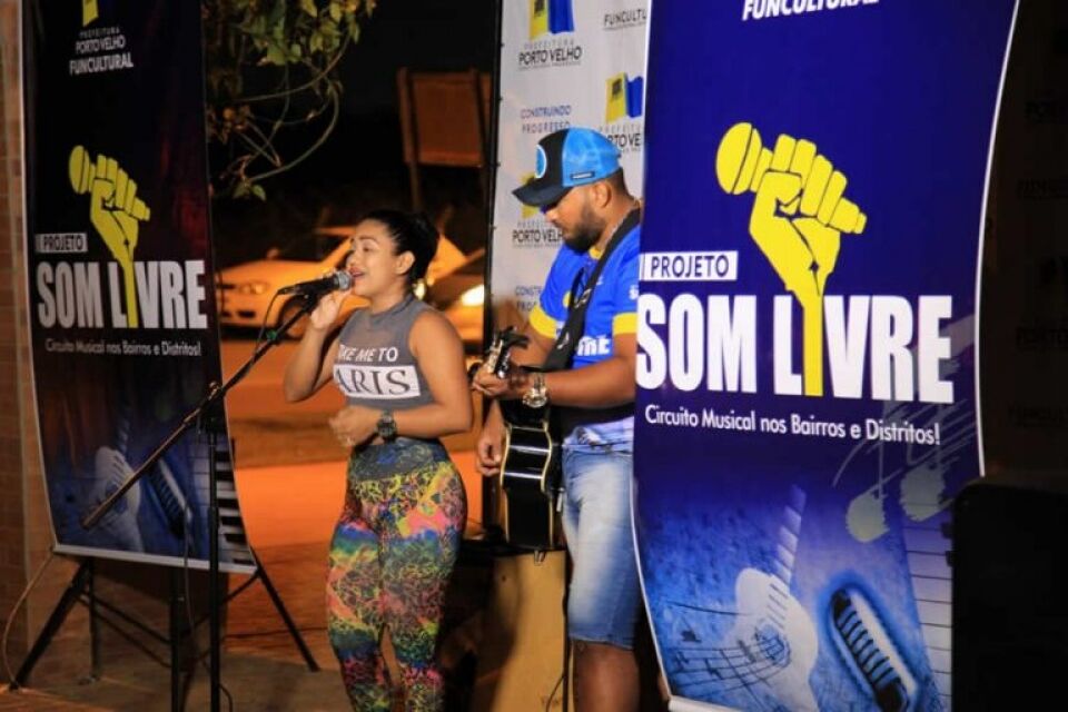 Projeto Som Livre no espaço alternativo em Porto Velho