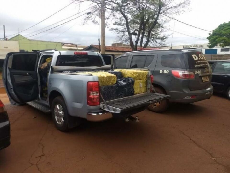 DOF prende três com mais de 1t de maconha