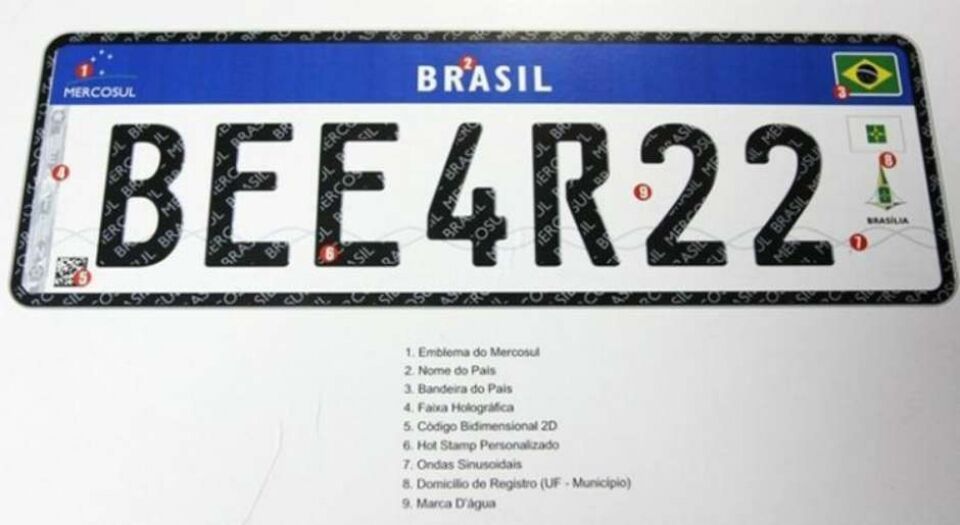 10 perguntas e respostas sobre as novas placas de carros