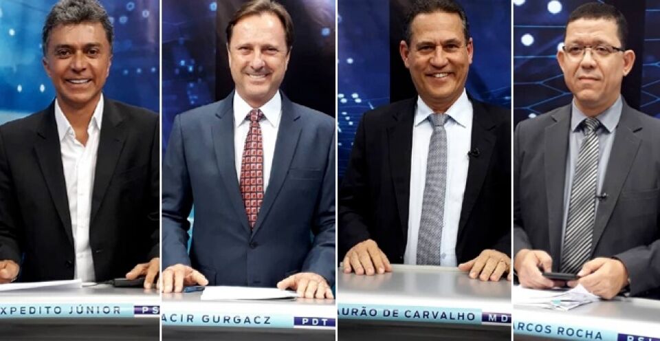 Confira o debate entre os candidatos ao Governo de Rondônia transmitido pela TV Allamanda