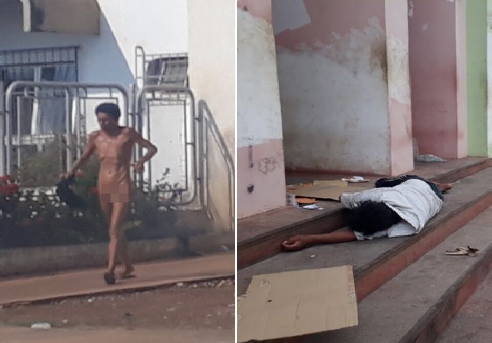 Ninguém sabe, ninguém viu, ninguém vê os ‘invisíveis’. Mesmo que andem nus nas ruas avenidas