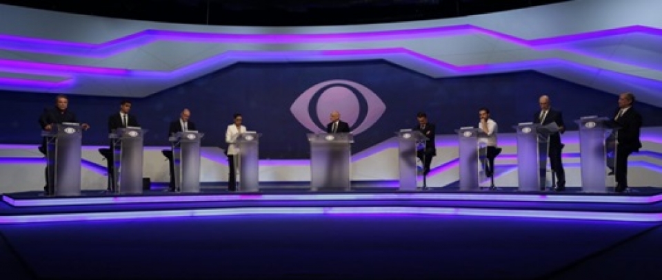 É daqui a pouco no SBT. Última chance para Ciro, Alckmin e Marina